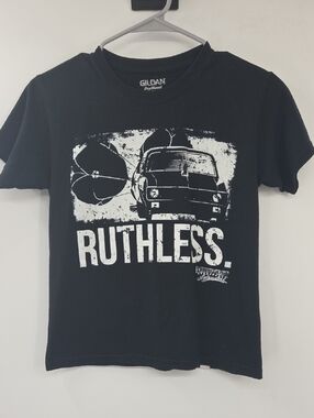Ruthless Kids Black Graphic Tee